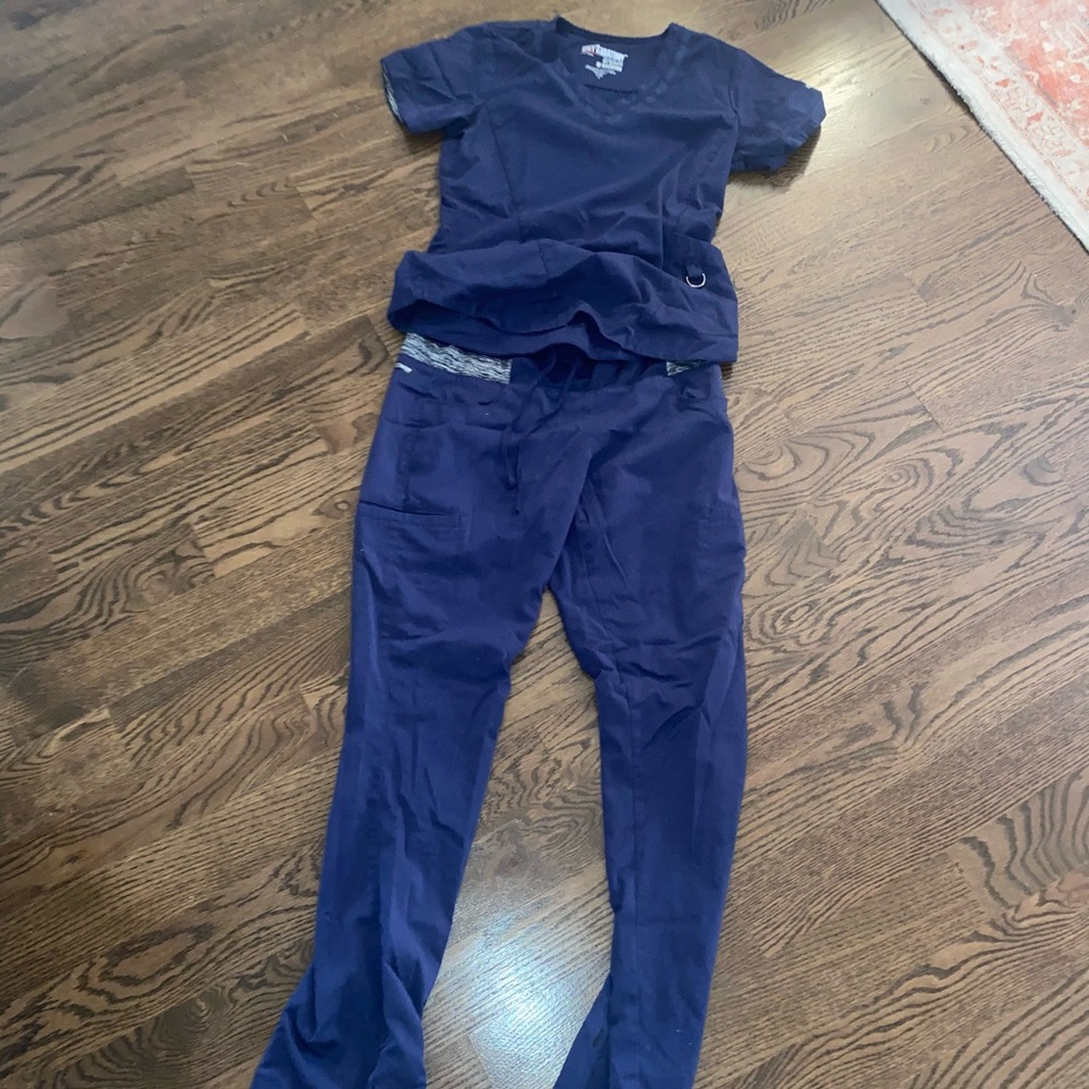 Greys anatomy impact scrubs in navy